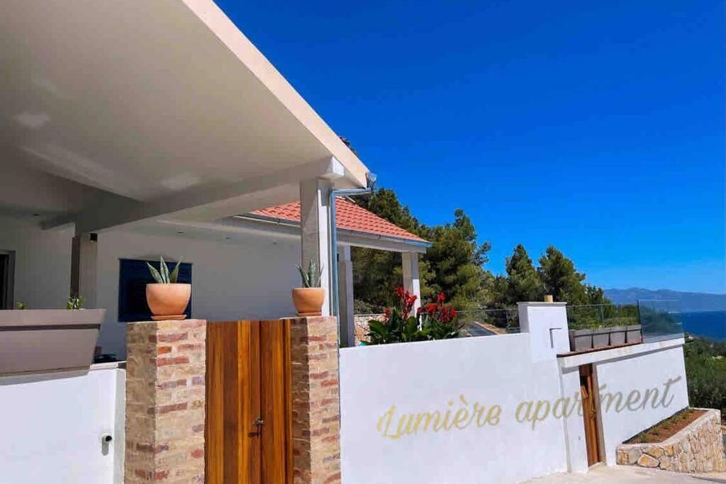Seaview Pool Apartment-Lumiere, Island Hvar-Gdinj 外观 照片